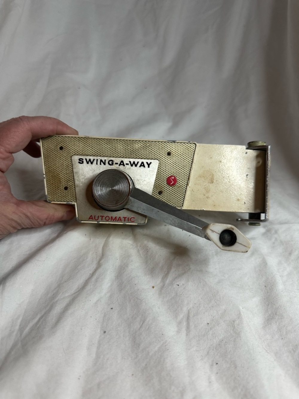 Automatic Retro White Kitchen Can Opener